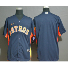 Houston Astros Team Navy Blue Stitched Cool Base Jersey
