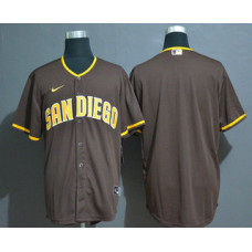 San Diego Padres Team Brown Stitched Cool Base Jersey