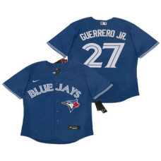 Toronto Blue Jays #27 Vladimir Guerrero Jr. Blue Stitched Flex Base Jersey