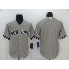 New York Yankees Team Gray Stitched Cool Base Jersey