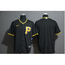 Pittsburgh Pirates Team Black Stitched Cool Base Jersey