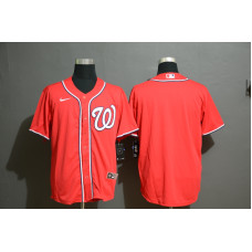 Washington Nationals Team Red Stitched Cool Base Jersey