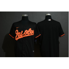 Baltimore Orioles Team Black Stitched Cool Base Jersey