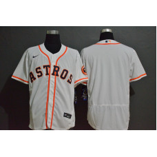 Houston Astros Team White Stitched Flex Base Jersey