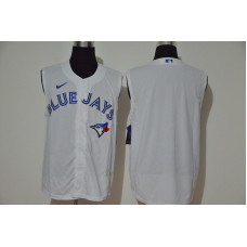 Toronto Blue Jays Team White 2020 Cool and Refreshing Sleeveless Stitched Jersey