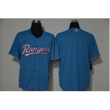 Texas Rangers Team Blue Cooperstown Collection Stitched Jersey