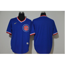 Chicago Cubs Team Blue Throwback Cooperstown Stitched Cool Base Jersey