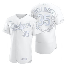 Los Angeles Dodgers #35 Cody Bellinger White Flexbase Fashion Jersey
