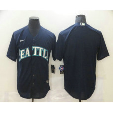 Seattle Mariners Team Navy Blue Stitched Cool Base Jersey