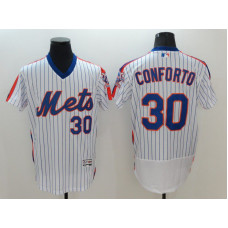 New York Mets 30 Conforto White Elite Jerseys
