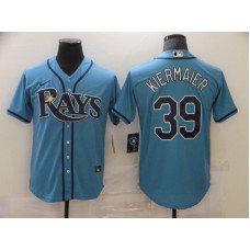 Tampa Bay Rays #39 Kevin Kiermaier Light Blue Stitched Cool Base Jersey