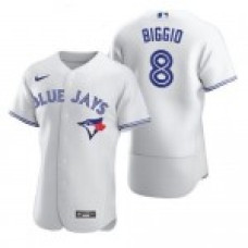 Toronto Blue Jays #8 Cavan Biggio White 2020 FlexBase Jersey