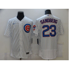 New York Mets 23 Sandberg White stripe Elite 2021 Jersey