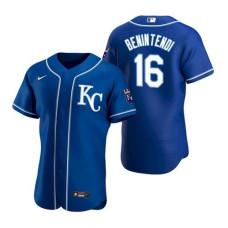 Kansas City Royals #16 Andrew Benintendi Blue Flex Base Stitched Jersey