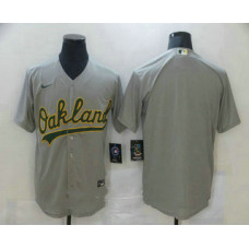 Oakland Athletics Team Gray Stitched Cool Base Jersey