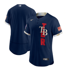 Tampa Bay Rays Team 2021 Navy All-Star Flex Base Stitched Jersey