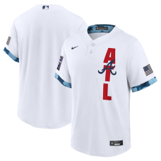 Atlanta Braves Team 2021 White All-Star Cool Base Stitched Jersey
