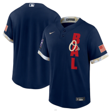 Baltimore Orioles Team 2021 Navy All-Star Cool Base Stitched Jersey