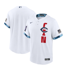 Cincinnati Reds Team 2021 White All-Star Cool Base Stitched Jersey