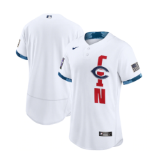Cincinnati Reds Team 2021 White All-Star Flex Base Stitched Jersey