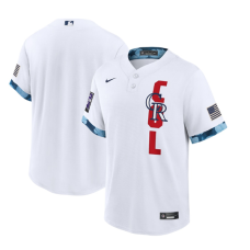 Colorado Rockies Team 2021 White All-Star Cool Base Stitched Jersey