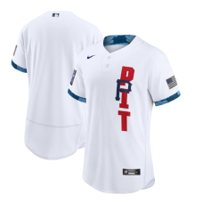 Pittsburgh Pirates Team 2021 White All-Star Flex Base Stitched Jersey
