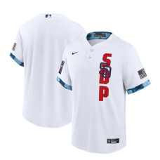 San Diego Padres Team 2021 White All-Star Cool Base Stitched Jersey