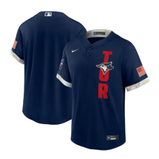 Toronto Blue Jays Team 2021 Navy All-Star Cool Base Stitched Jersey
