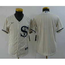 Youth Chicago White Sox Team 2021 Cream Field of Dreams Cool Base Stitched Jersey