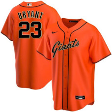 San Francisco Giants #23 Kris Bryant Orange Cool Base Jersey