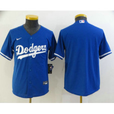 Youth Los Angeles Dodgers Team Blue Stitched Cool Base Jersey