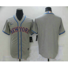 New york mets Team grey road stitched mlb cool base jersey