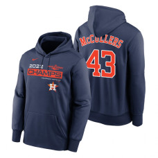 Houston Astros Lance McCullers Navy 2022 World Series Champions Celebration Hoodie