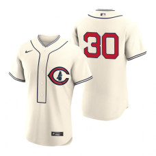 Men's Chicago Cubs Alec Mills Cream 2022 Field of Dreams Authentic Jersey