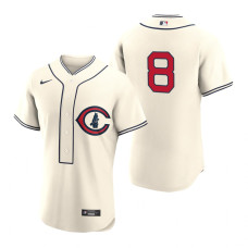 Men's Chicago Cubs Andre Dawson Cream 2022 Field of Dreams Authentic Jersey