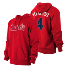 Los Angeles Angels Andrew Velazquez Red 2022 City Connect Hoodie