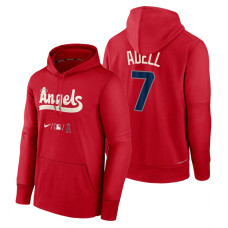 Los Angeles Angels Jo Adell Red 2022 City Connect Therma Hoodie