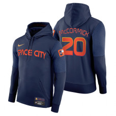 Houston Astros Chas McCormick Navy 2022 City Connect Pullover Hoodie