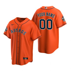 Houston Astros Custom Orange 2022 World Series Replica Jersey