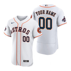 Houston Astros Custom White 2022 World Series Champions Authentic Jersey