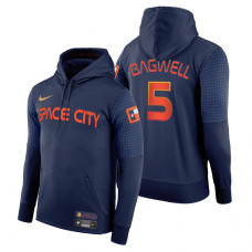 Houston Astros Jeff Bagwell Navy 2022 City Connect Pullover Hoodie