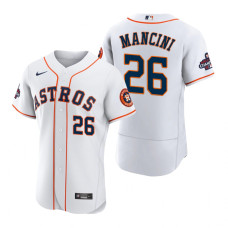 Houston Astros Trey Mancini White 2022 World Series Champions Authentic Jersey