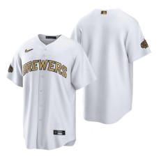 Milwaukee Brewers White 2022 MLB All-Star Game Replica Jersey