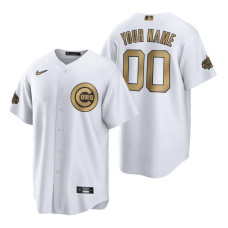 Chicago Cubs Custom White 2022 MLB All-Star Game Replica Jersey