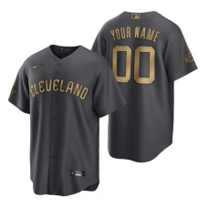Cleveland Guardians Custom Charcoal 2022 MLB All-Star Game Replica Jersey