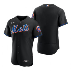 Men's New York Mets Black 2022 Authentic Alternate Jersey