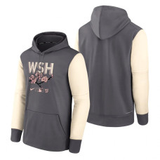 Washington Nationals Gray 2022 City Connect Therma Hoodie