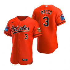 Baltimore Orioles Jorge Mateo Authentic Orange 2022 Little League Classic Jersey