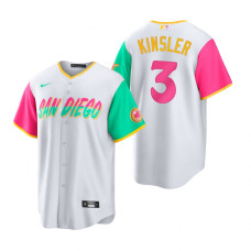 San Diego Padres Ian Kinsler White 2022 City Connect Replica Jersey