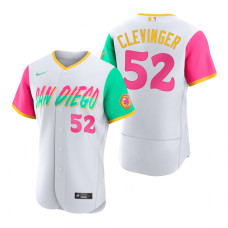 Men's San Diego Padres Mike Clevinger White 2022 City Connect Authentic Jersey